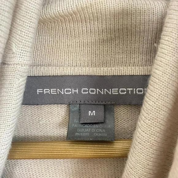 French Connection Oatmeal Cowl Neck Sweater - Picture 4 of 10